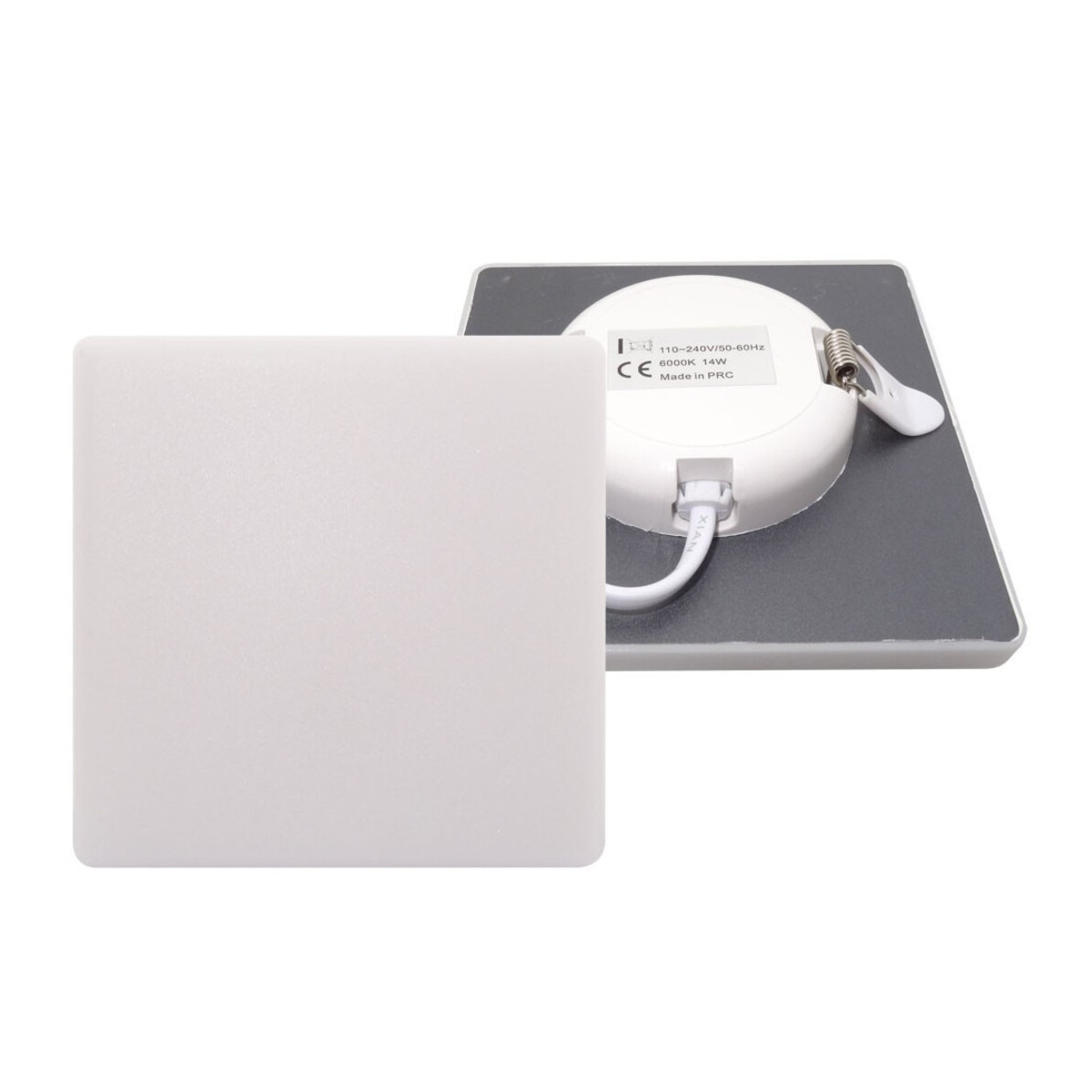 Spot LED Convertibil, 14W, Alb Rece, Patrat