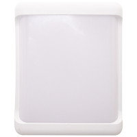 Aplica Bat LED 24W, IP65, Lumina Alb Rece, Alba