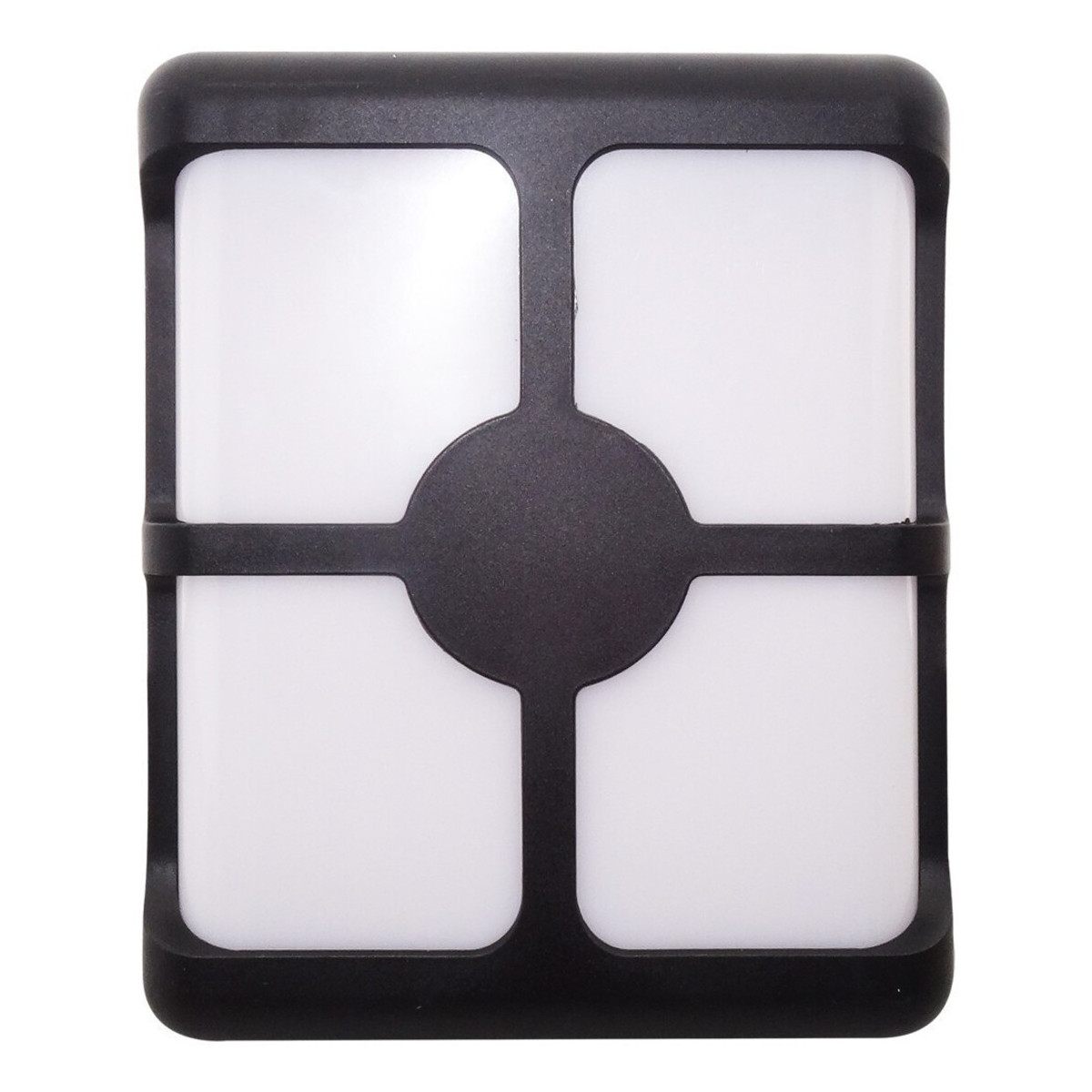Aplica Bat Neagra LED, 24W, IP65, Lumina Alba Rece, Model 15BD