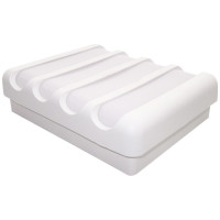 Aplica Bat LED, 24W, IP65, Lumina Rece, Alba - 3