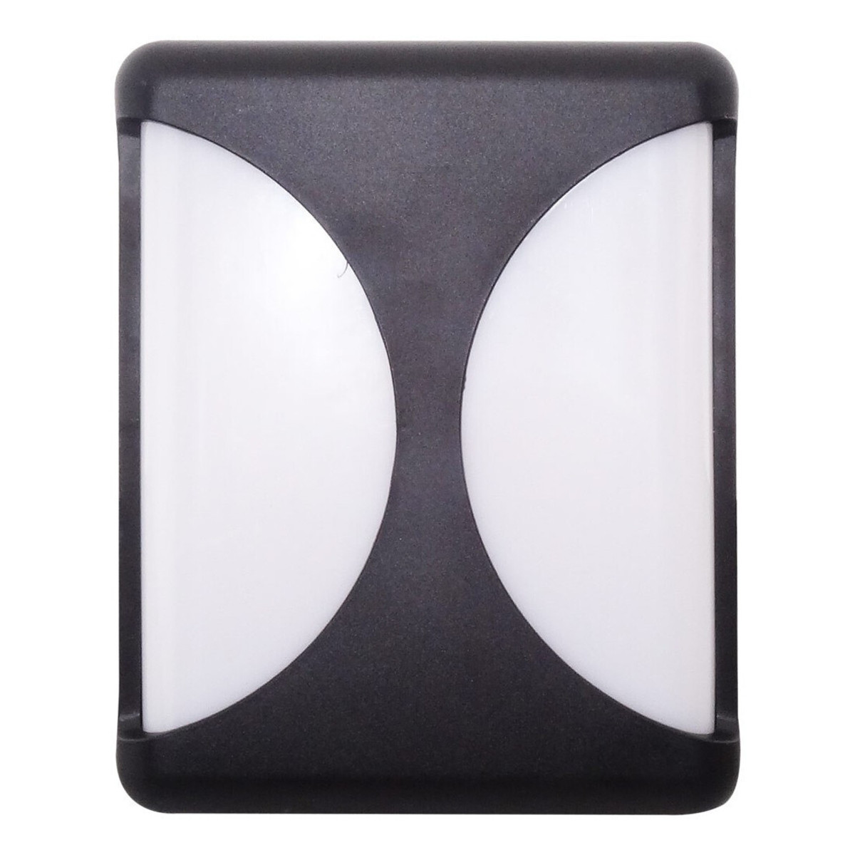 Aplica Bat LED Neagra, 24W, IP65, Lumina Rece, Model 14BD