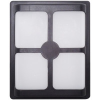 Aplica Bat Neagra LED, 20W, IP65, Lumina Alb Rece, Model 3722