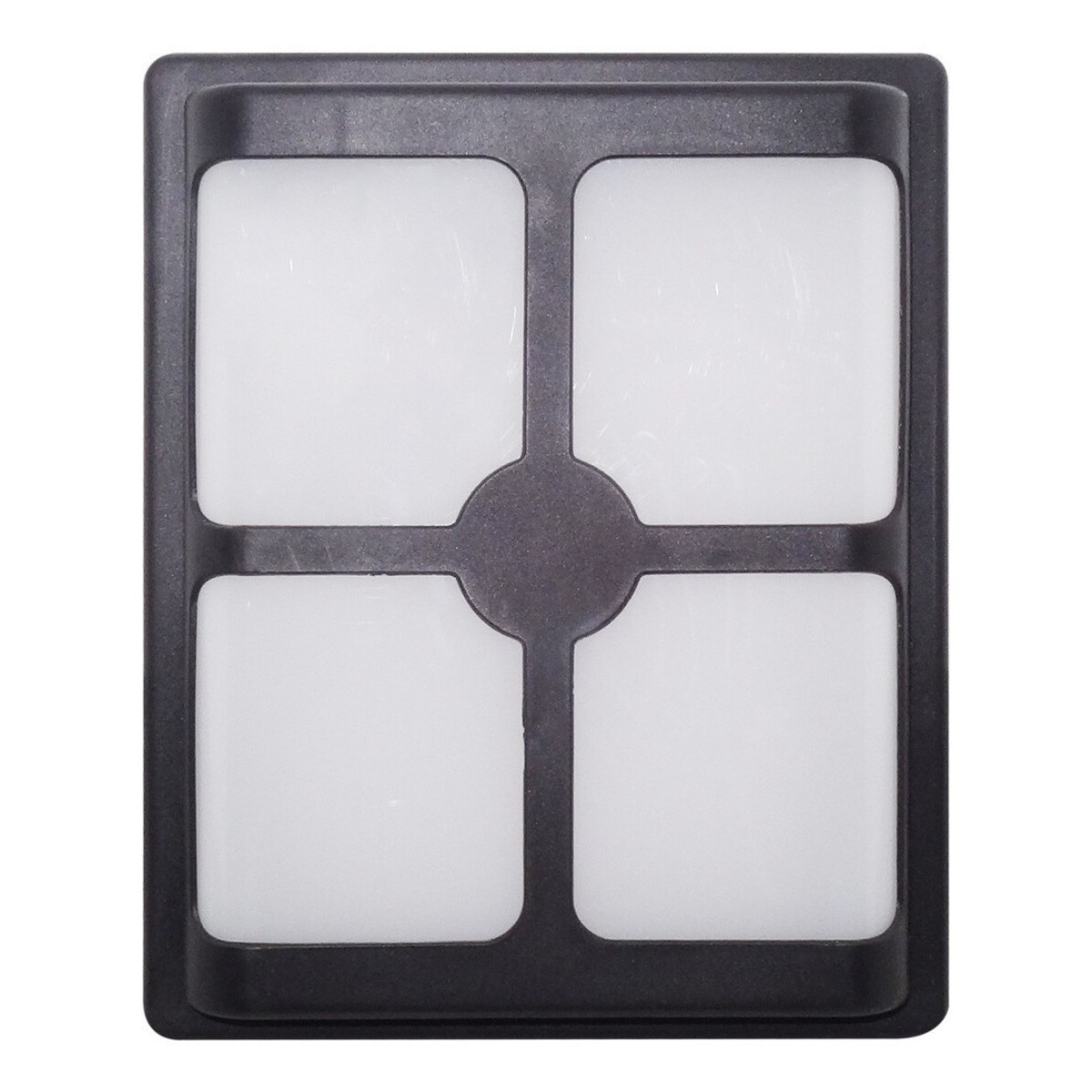 Aplica Bat Neagra LED, 20W, IP65, Lumina Alb Rece, Model 3722