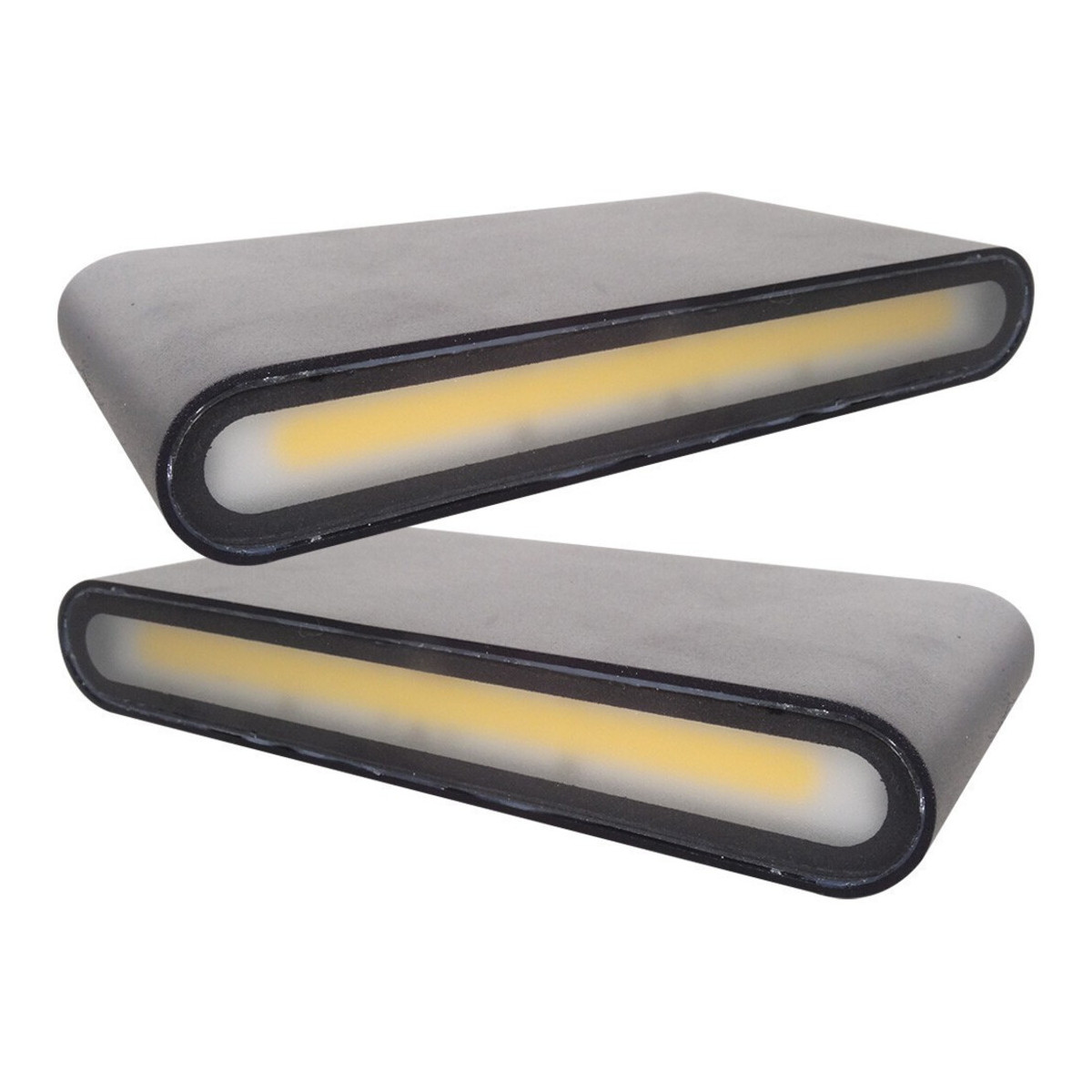 Aplica Neagra LED Perete, 2x6W, Lumina Calda