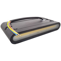 Aplica Neagra LED Perete, 2x6W, Lumina Calda - 4