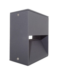 Aplica Perete LED, 6W, Antracit, Lumina Calda