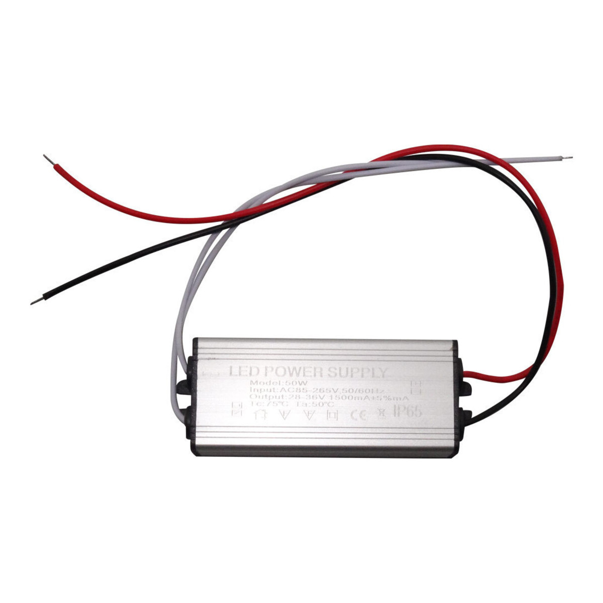 Driver 50W LED, pentru Proiectoare si Iluminat Stradal