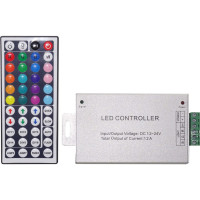 Controler LED RGB, 12V, 12A, Telecomanda 44