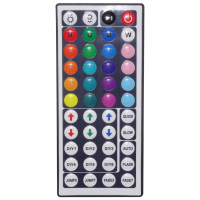 Controler RGB Banda LED, 72W, 6A, Telecomanda 44 Taste, 12V - 5