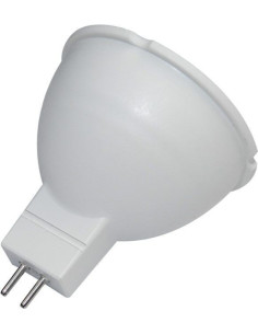 Bec LED 6W, Alb Cald, Mat, MR16, 220V, Durata 15000H