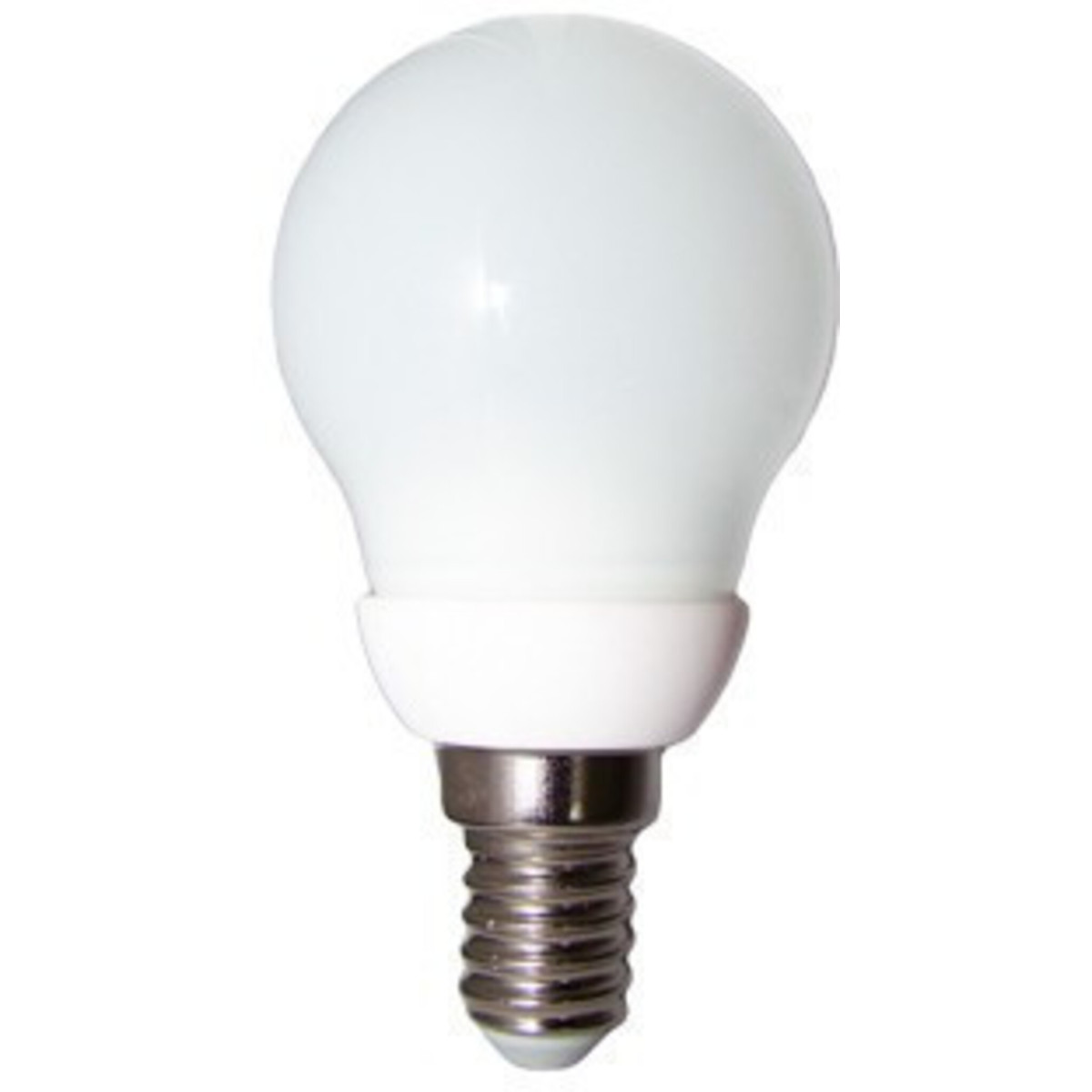 Bec Sferic LED E14, 3W, Alb Rece