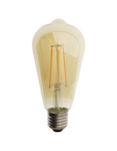 Bec Amber ST64, LED E27, 4W, 2500K