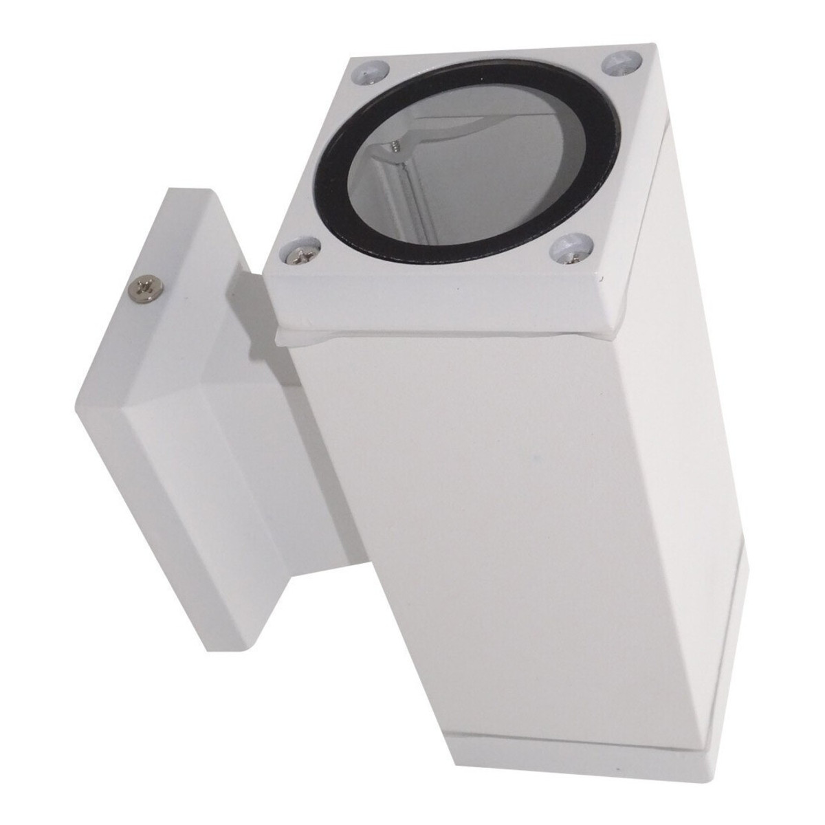Aplica Perete Alb, 2xGU10, Iluminare Sus-Jos, Model 6565