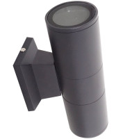 Aplica Neagra Perete, 2xGU10, Iluminare Dubla, Model 6560