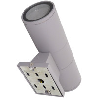Aplica Gri Perete, 2xGU10, Iluminare Bidirectionala, Model 6560 - 3