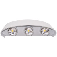 Aplica LED Exterior 6W, Alb Cald, Iluminare Dubla, Perete - 3