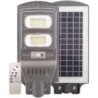 Lampa LED Solara 60W, Senzor de Miscare, Telecomanda IR