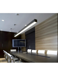 Corp Liniar LED 120Cm, 40W, Negru, 5000K Alb Natural