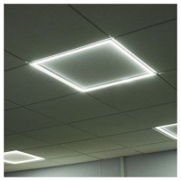 Panou LED 40W, 60x60 cm, Tip Contur pentru Tavan Casetat - 4