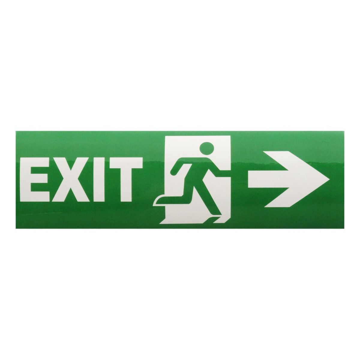 Autocolant Sageata Dreapta, Exit, 29.5x9.7cm, pentru Lampi IP65 - 1