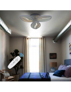Lustra cu Petale, LED 50W, 3 Brate, Telecomanda Inclusa