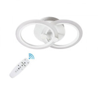 Lustra cu Telecomanda, LED 36W, Design cu Doua Brate