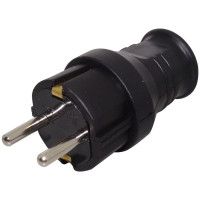 Stecher Cauciucat, Impamantare 16A, Protectie IP20