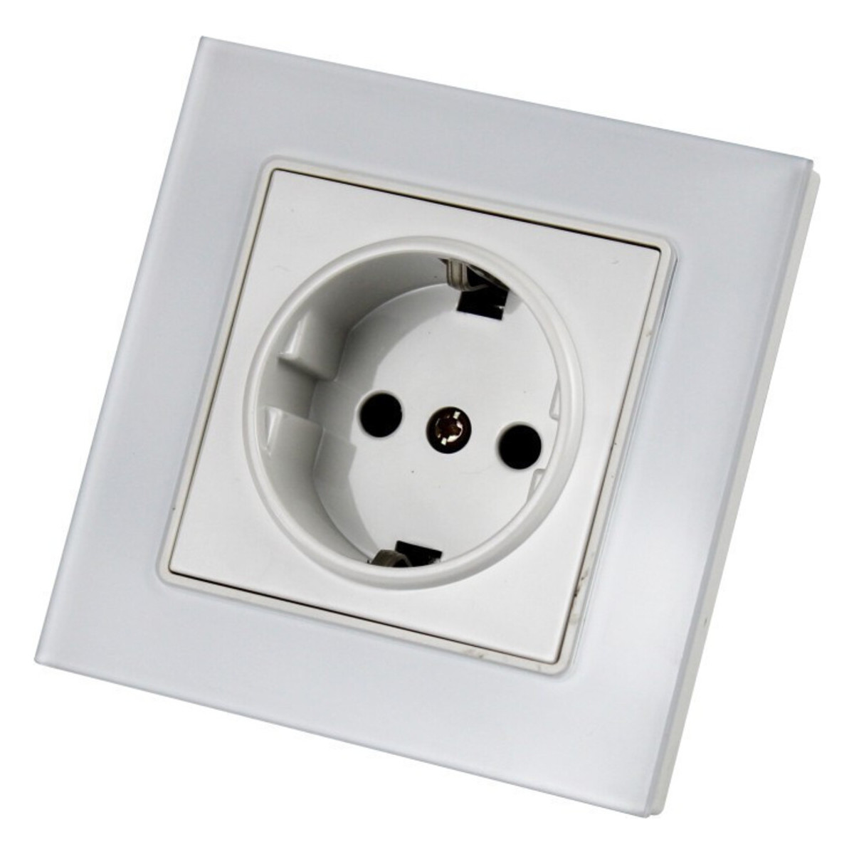 Priza Simpla, Rama Alba din Sticla