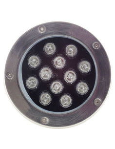 Pavaj LED RGB, 12x1W, IP65, Spot fara Telecomanda