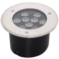 Spot LED RGB Pavaj, 9X1W, IP65, Fara Telecomanda - 3
