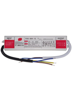 Sursa Slim 12V, 60W, 5A, IP67