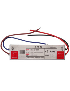 Sursa Slim 12V, 15W, 1.25A, IP67