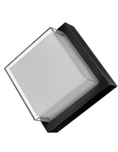 Aplica LED Exterior, 12W, Alb Cald, Patrata, IP65