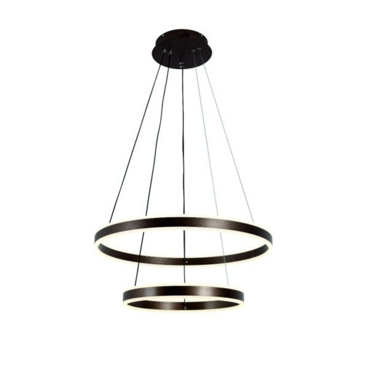 Lustra Cafenie LED, 165W, Ajustabila, Telecomanda IR