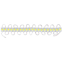 Set 20 Module LED COB, 9 LED-uri, 2.4W, 200 Lm, Alb Rece, IP65, 12V - 3