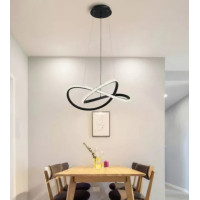 Lustra Neagra, LED 66W, Ajustabila - 3