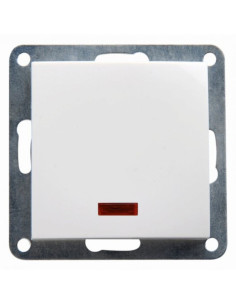 Intrerupator LED, Alb, Spin Top