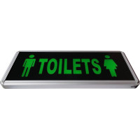 Lampa LED de Urgenta, Toaleta Unisex, 1 Fata - 3