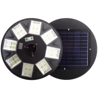 Stalp 3 metri cu Lampa LED Solara 400W, Telecomanda - 4