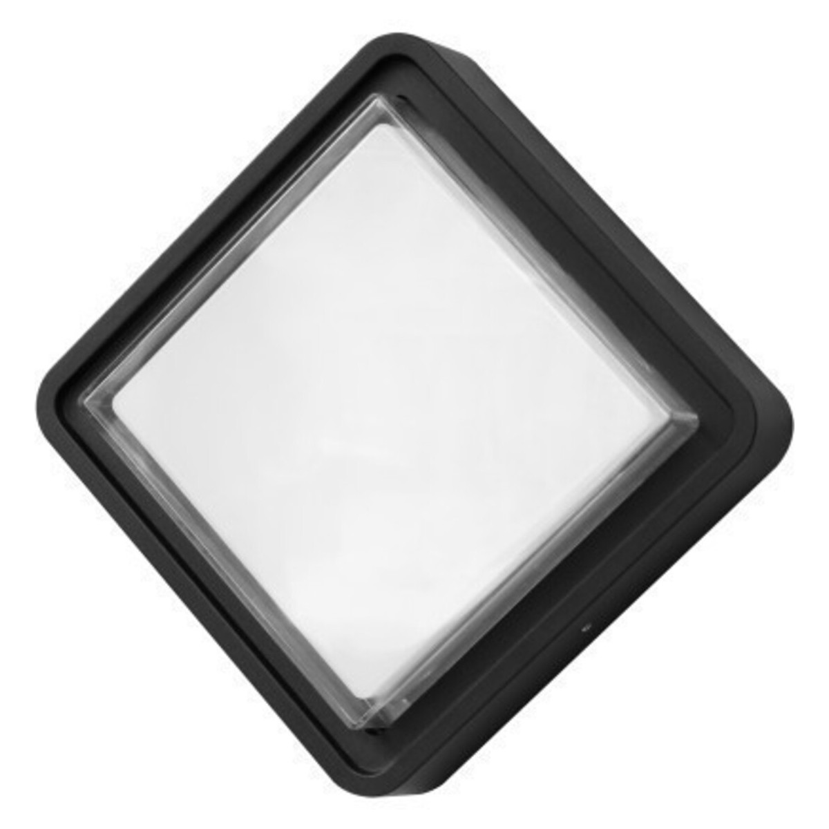 Aplica LED Exterior, 15W, Alb Cald, Patrata, IP65