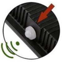 Proiector LED 100W, Negru, 4000K, Senzor Crepuscular cu Fotocelula - 7