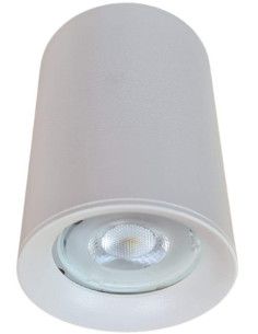 Aplica Cilindru Alb GU10, Design Modern