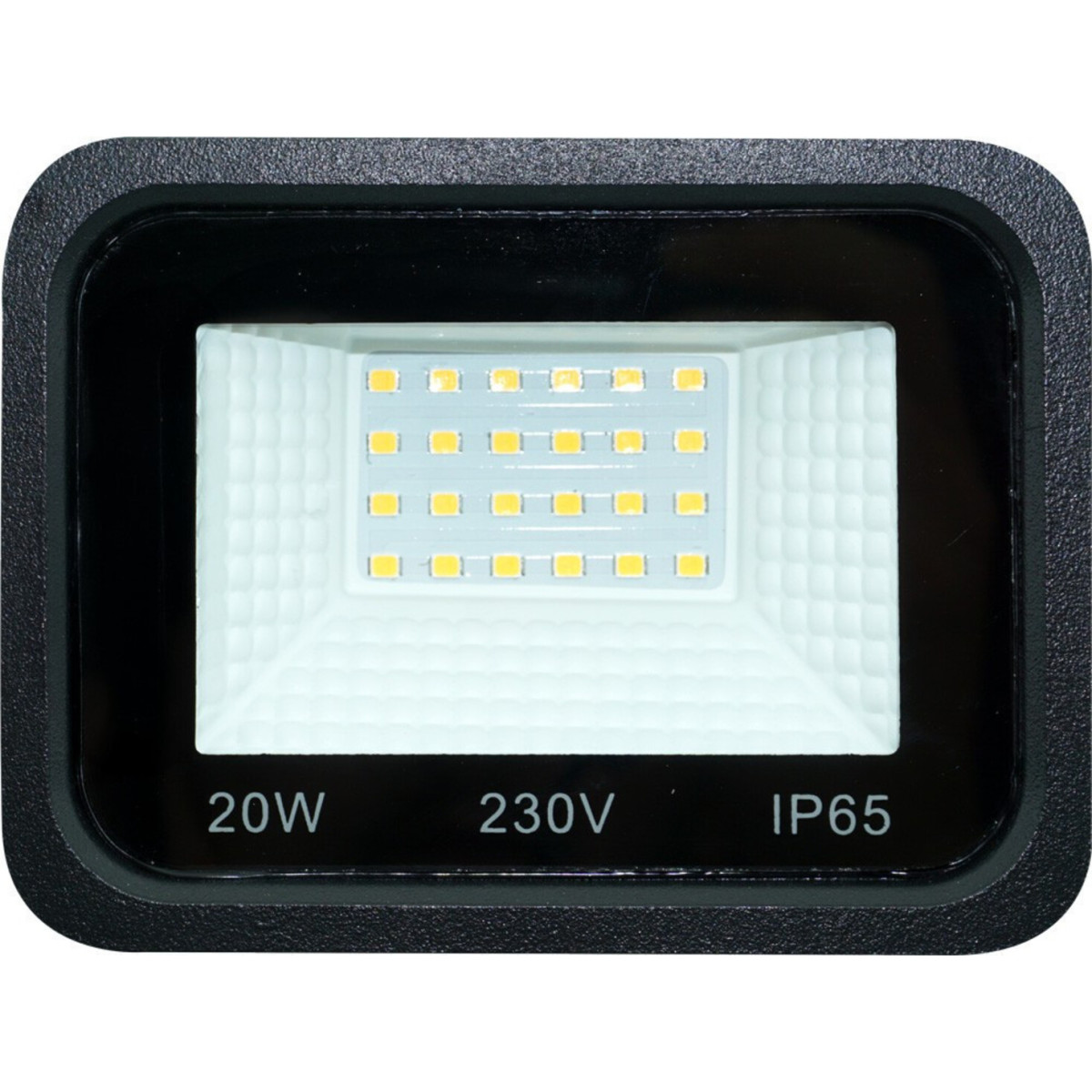 Proiector SMD 20W, Negru, IP65, Lumina Naturala, Garantie 4 Ani