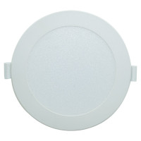 Spot LED Rotund, 14W, 1230 Lumeni, Rama Alba, IP54