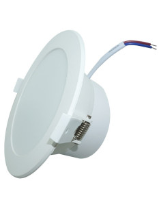 Spot LED Rotund, 14W, 1230 Lumeni, Rama Alba, IP54