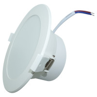 Spot LED Rotund, 14W, 1230 Lumeni, Rama Alba, IP54 - 3
