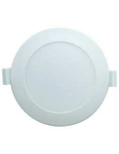 Spot LED Rotund, 10W, 870 Lumeni, IP54, Rama Alba