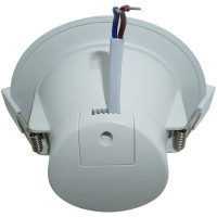 Spot LED Rotund, 10W, 870 Lumeni, IP54, Rama Alba - 4