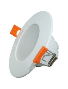 Spot LED Rotund, 7W, 560 Lumeni, Rama Alba, IP54