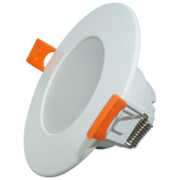 Spot LED Rotund, 5W, 400 Lumeni, IP54, Rama Alba - 3